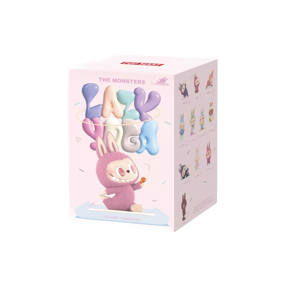 Pop Mart Labubu The Monsters Lazy Yoga Series Figures Sealed Case (10 Blind Boxes)