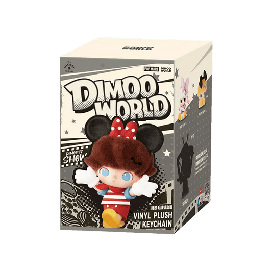 Pop Mart DIMOO World x Disney Series Vinyl Plush Keychain Sealed Case (6 Blind Box)