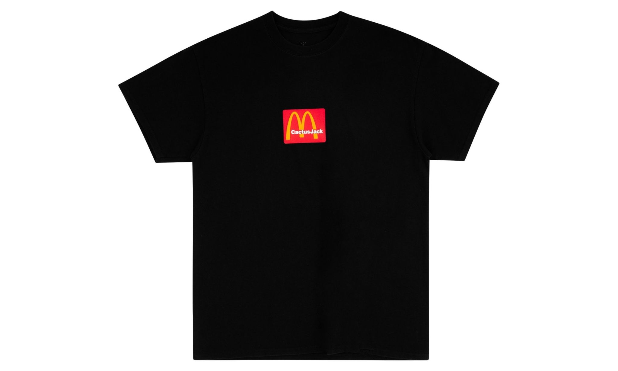 Travis store Scott x mcdonalds Jack smile II t-shirt