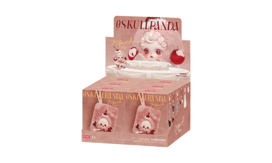 Pop Mart SKULLPANDA You Found Me! Series Plush Mini Bag Sealed Case (6 Blind Boxes)