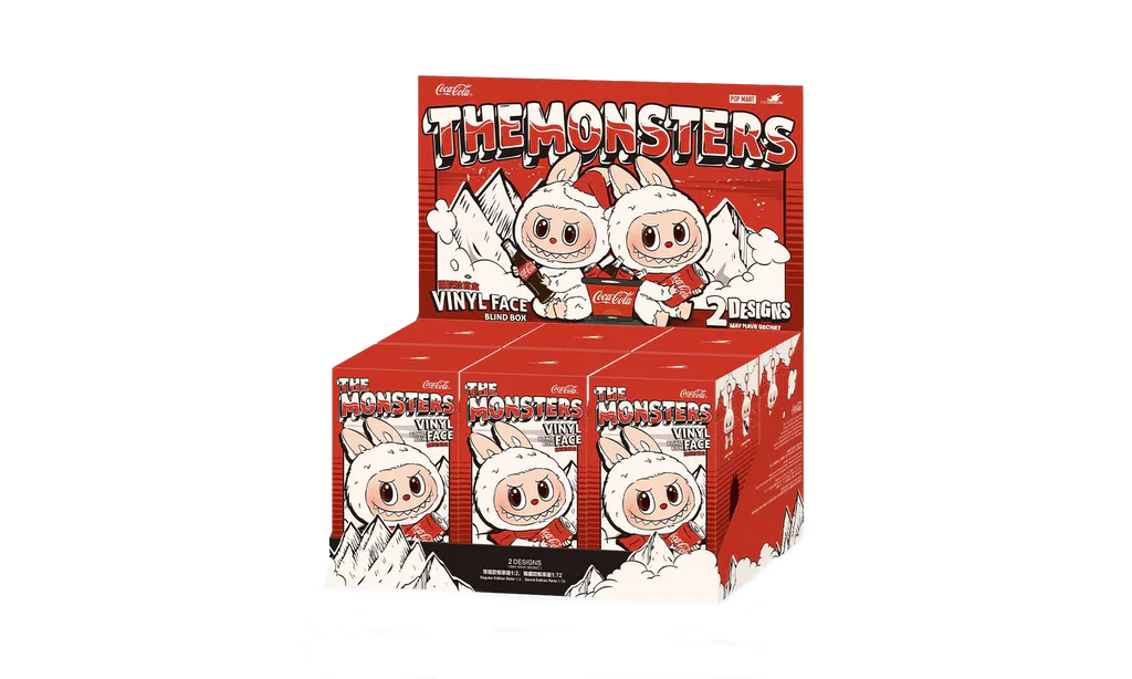 Pop Mart Labubu The Monsters Coca Cola Series Vinyl Face Sealed Case (6 Blind Box)