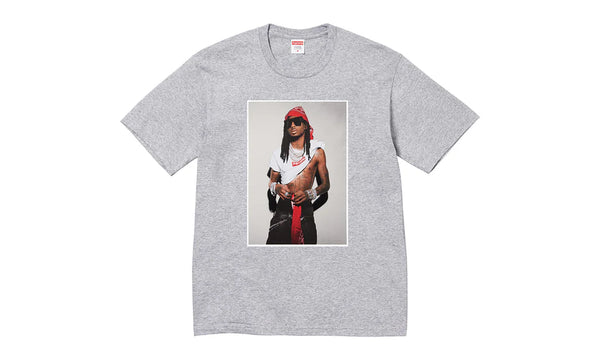 Supreme Playboi Carti Tee Heather Grey