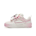 POP MART X Molly x Anta Collaboration 'TV SHOW' Low Top Casual Shoes Women's White Pink