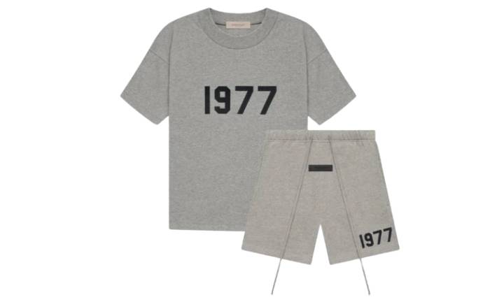 Fear of God Essentials 1977 Dark Oatmeal Summer Full Set