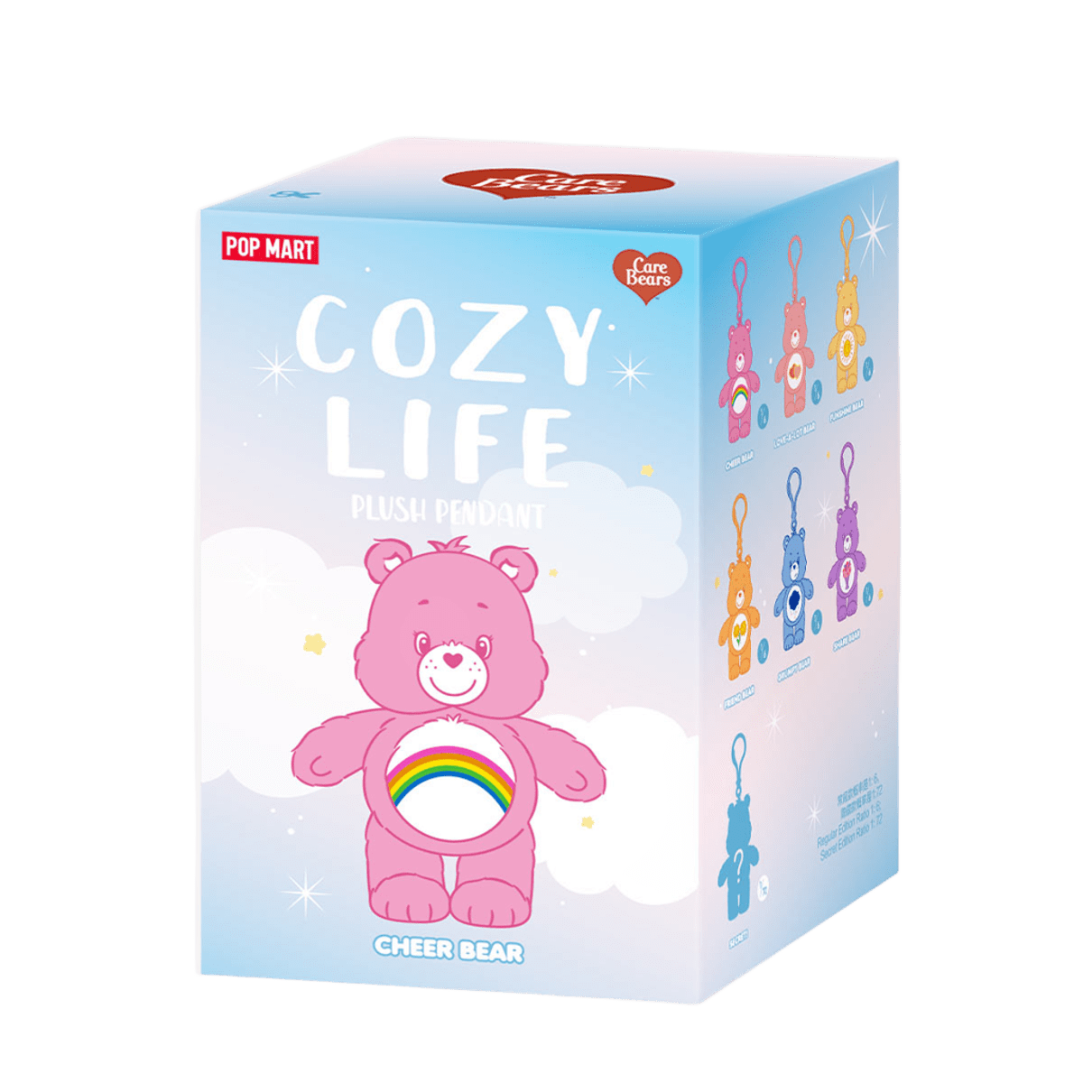 Pop Mart Care Bears Cozy Life Series Plush Pendant Sealed Case (6