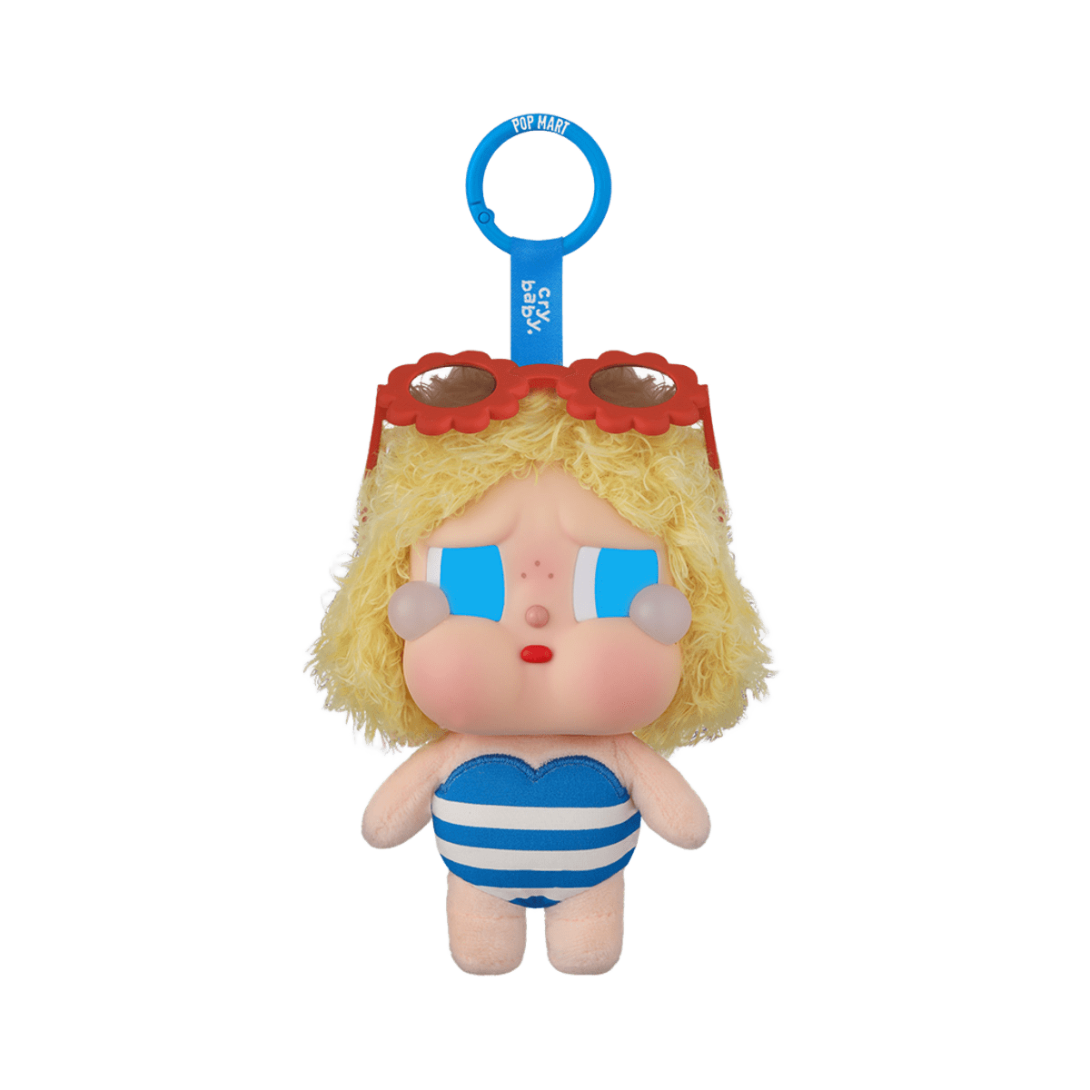 Pop Mart Crybaby Vacation Mode On Series Vinyl Plush Pendant Sealed Case