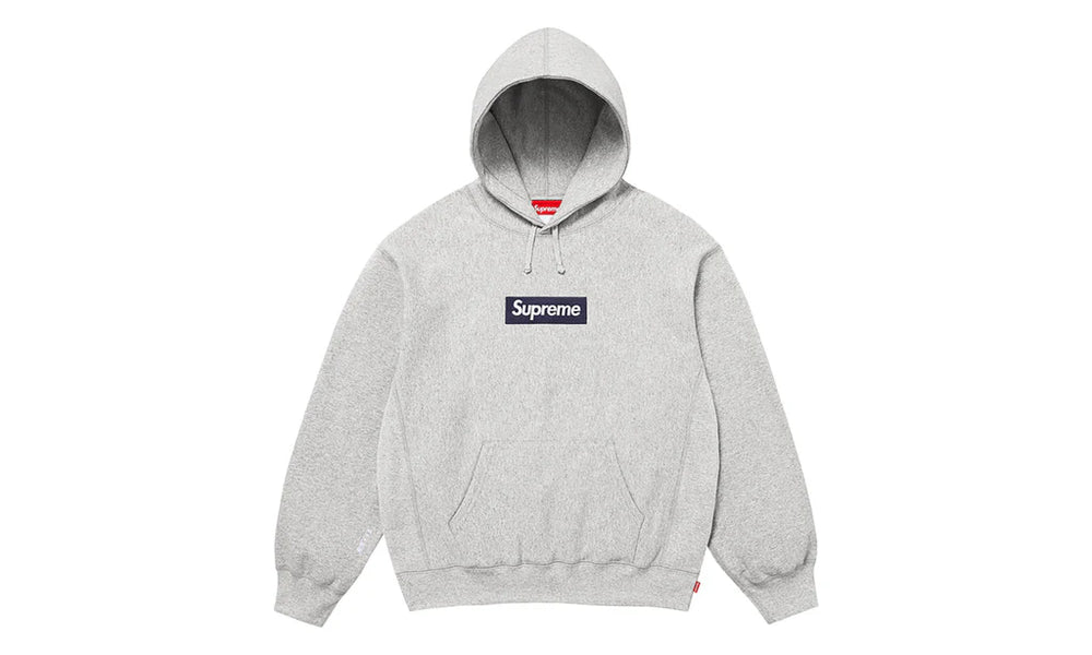 Supreme Box Logo Hooded Sweatshirt (FW25) Heather Grey