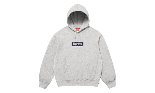Supreme Box Logo Hooded Sweatshirt (FW25) Heather Grey