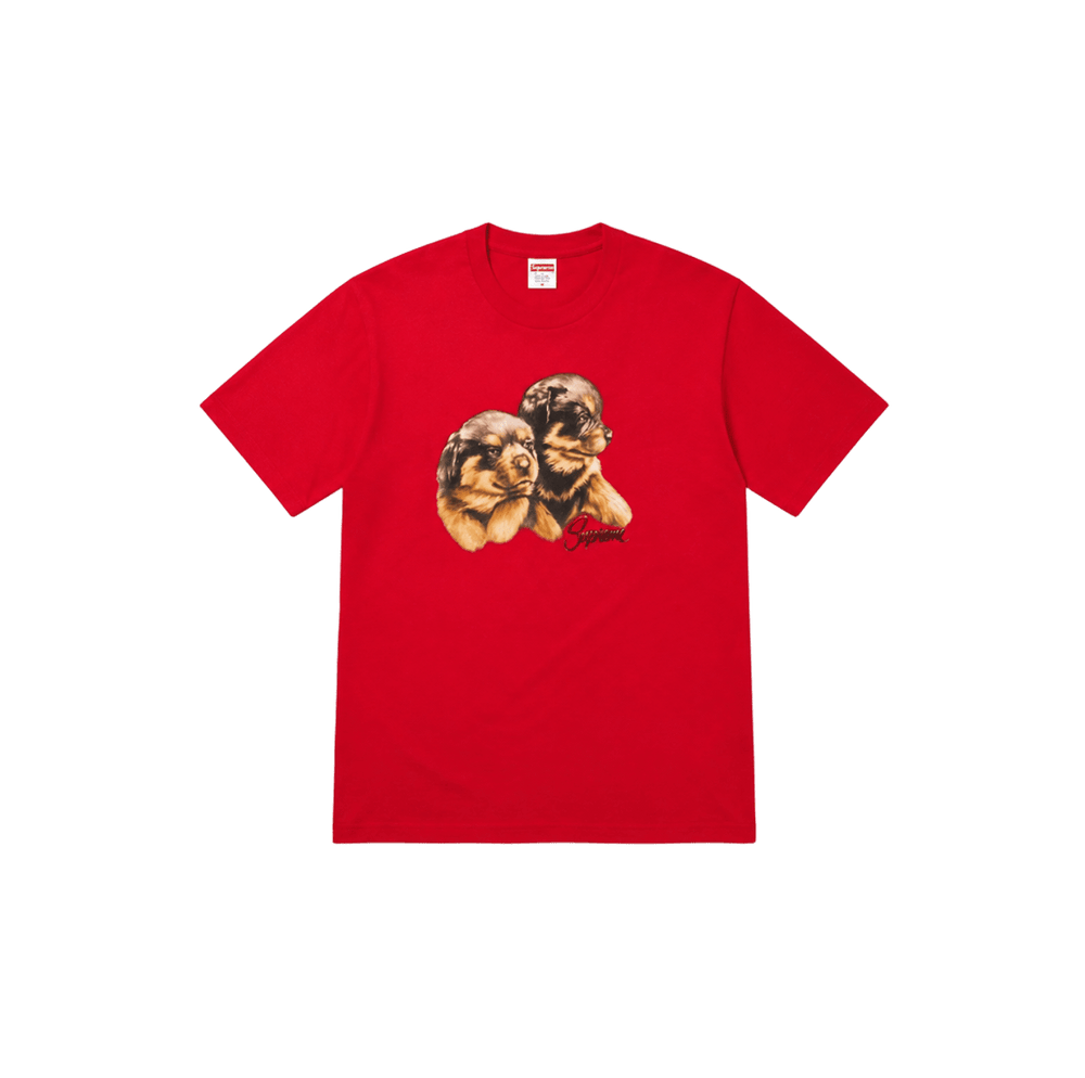Supreme Puppies Tee Red