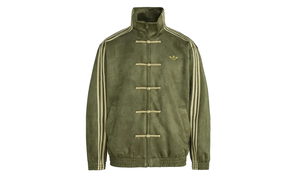 Adidas CTT Chinese Track Top 3.1 Gender Neutral Jacket (Asia Sizing) Olive