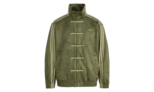 Adidas CTT Chinese Track Top 3.1 Gender Neutral Jacket (Asia Sizing) Olive