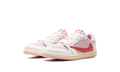 Air Jordan 1 Retro Low OG SP Travis Scott Sail Tropical Pink (PS)
