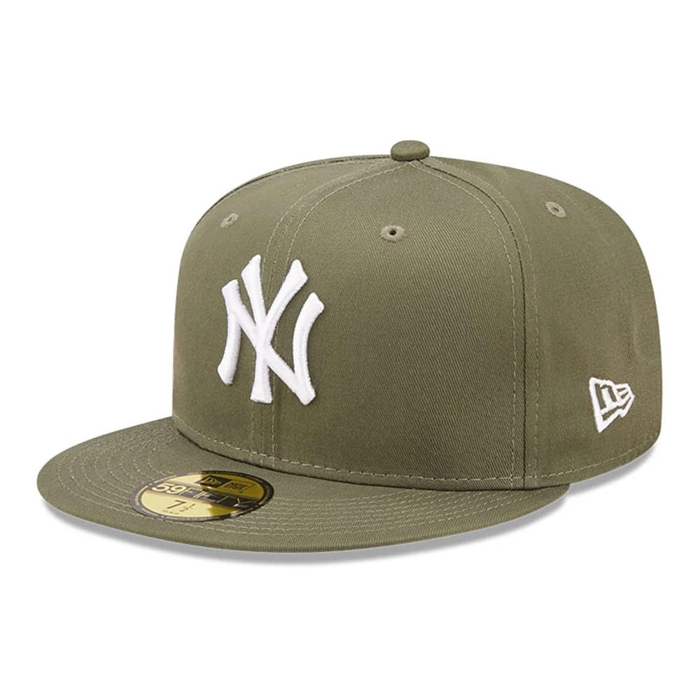New Era New York Yankees League Essential Green 59FIFTY Fitted Cap