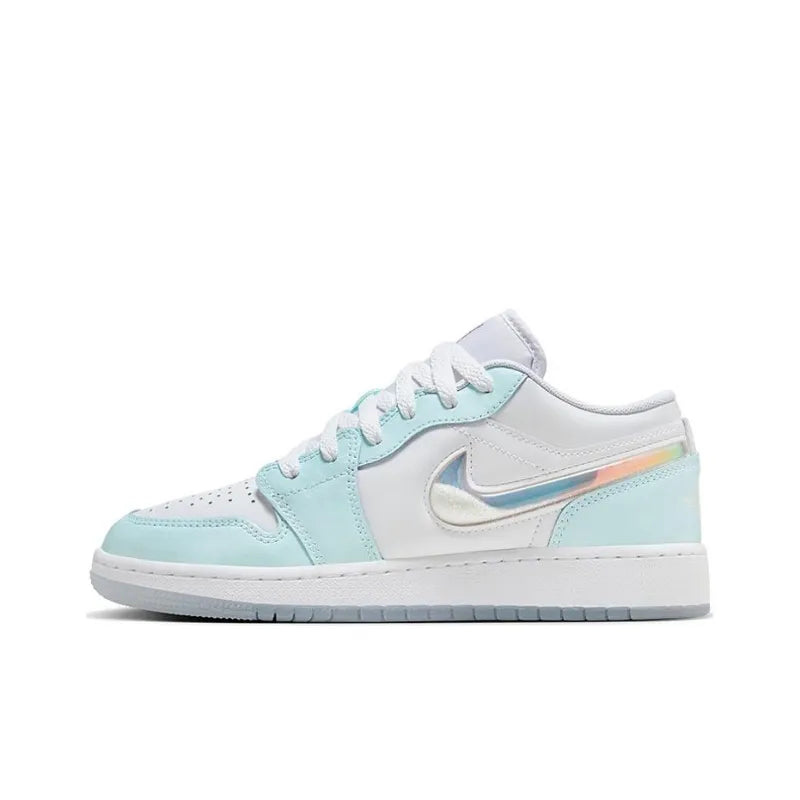 Air Jordan 1 Low SE Glacier Blue (GS)