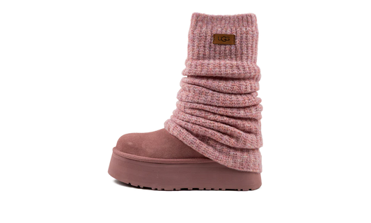 UGG Classic Mini Dipper Legwarmer Boot Pink Dawn (Women's)