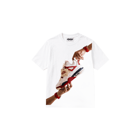 NewKing Red Motion White Tee