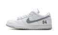 Nike SB Dunk Low Supreme 94 White Metallic Silver