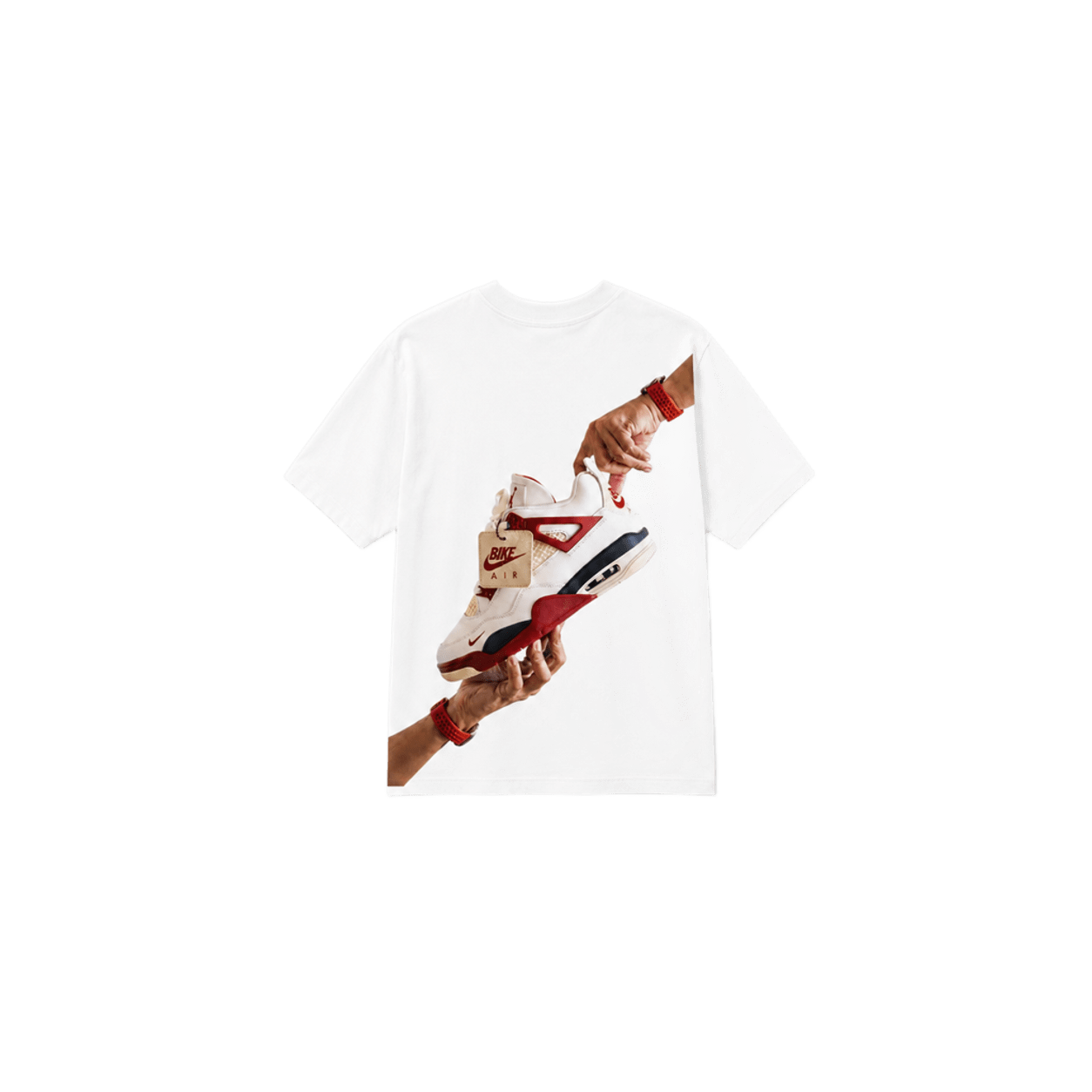 NewKing Red Motion White Tee