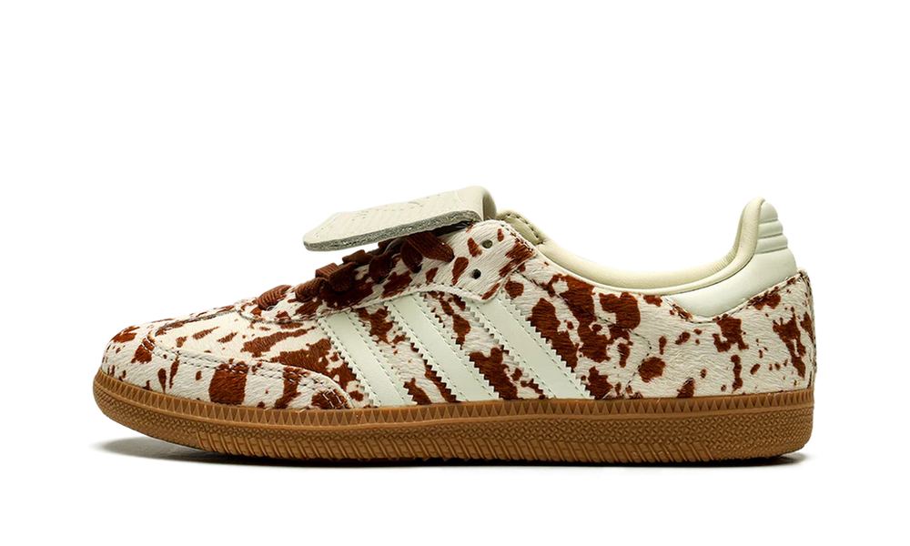 Adidas Samba LT Cow Print Brown White (Women's)