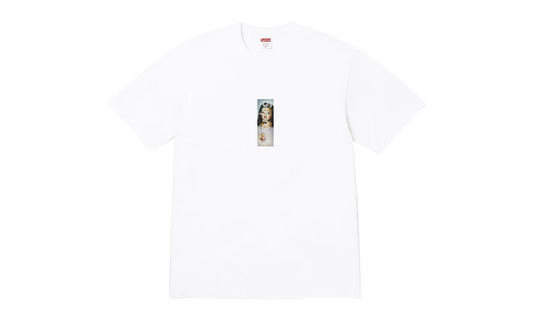 Supreme Prayer Card Box Logo Tee White