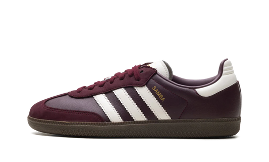 Adidas Samba OG Maroon Off White Gum (Women's)