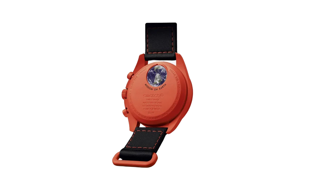 Swatch x Omega Bioceramic Moonswatch Mission On Earth Lava