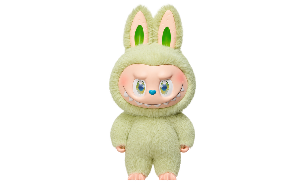 Pop Mart Labubu The Monsters Dance With Wind Action Vinyl Plush Doll Green