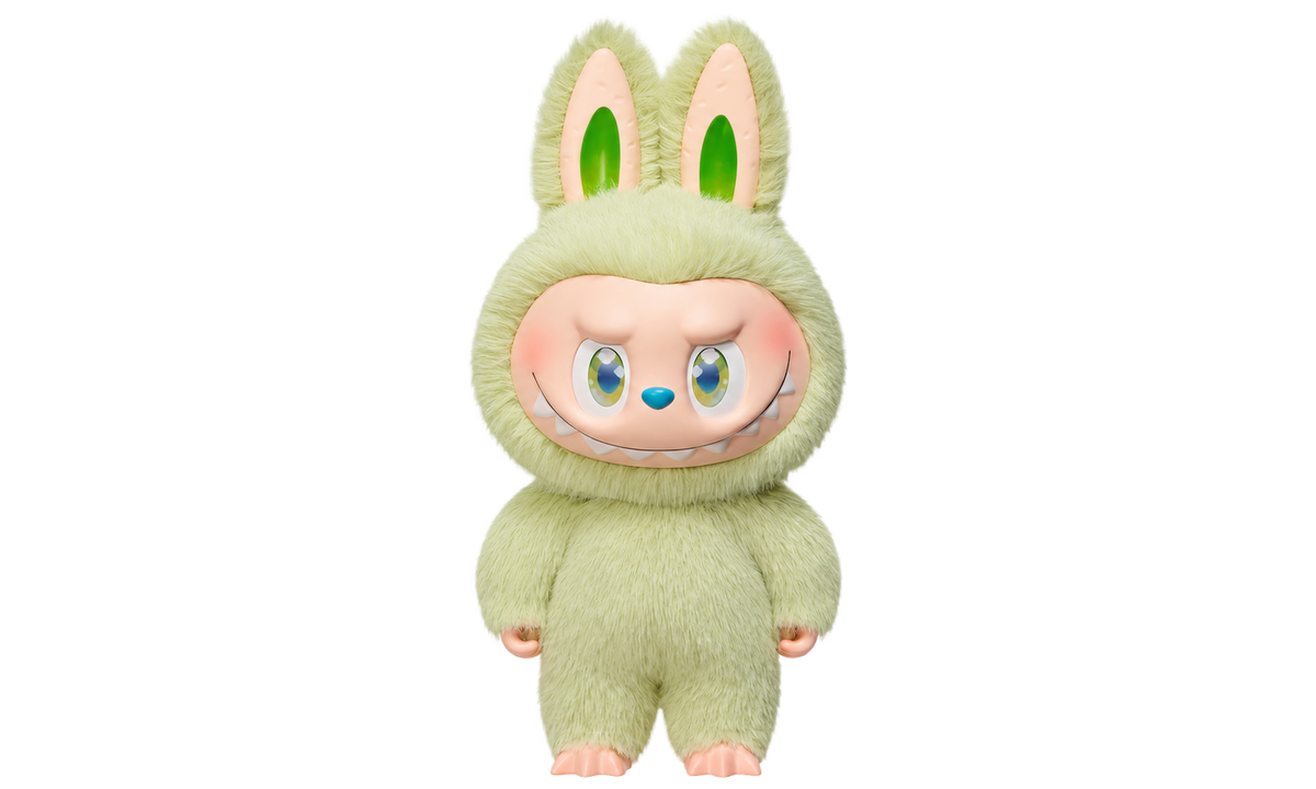 Pop Mart Labubu The Monsters Dance With Wind Action Vinyl Plush Doll Green