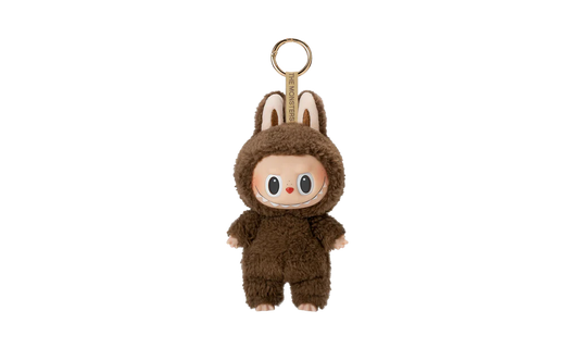 Pop Mart Labubu The Monsters Tasty Macarons Chestnut Cocoa Vinyl Plush Pendant