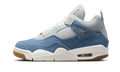 Air Jordan 4 Retro TEX Denim Worn Blue (Women's)