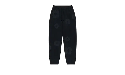 Denim Tears Cotton Wreath Sweatpants Black Monochrome