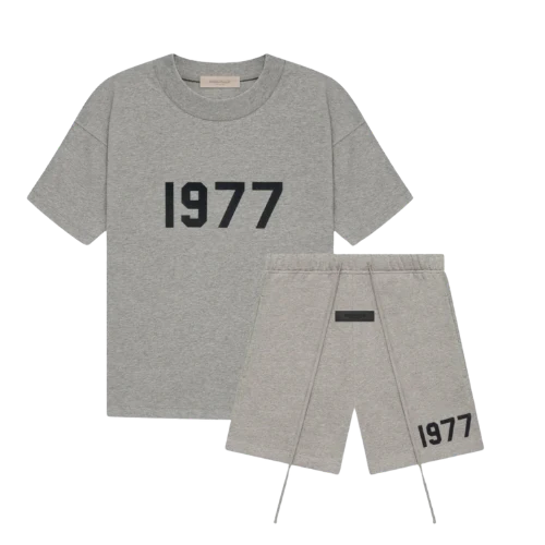 Fear of God Essentials 1977 Dark Oatmeal Summer Full Set