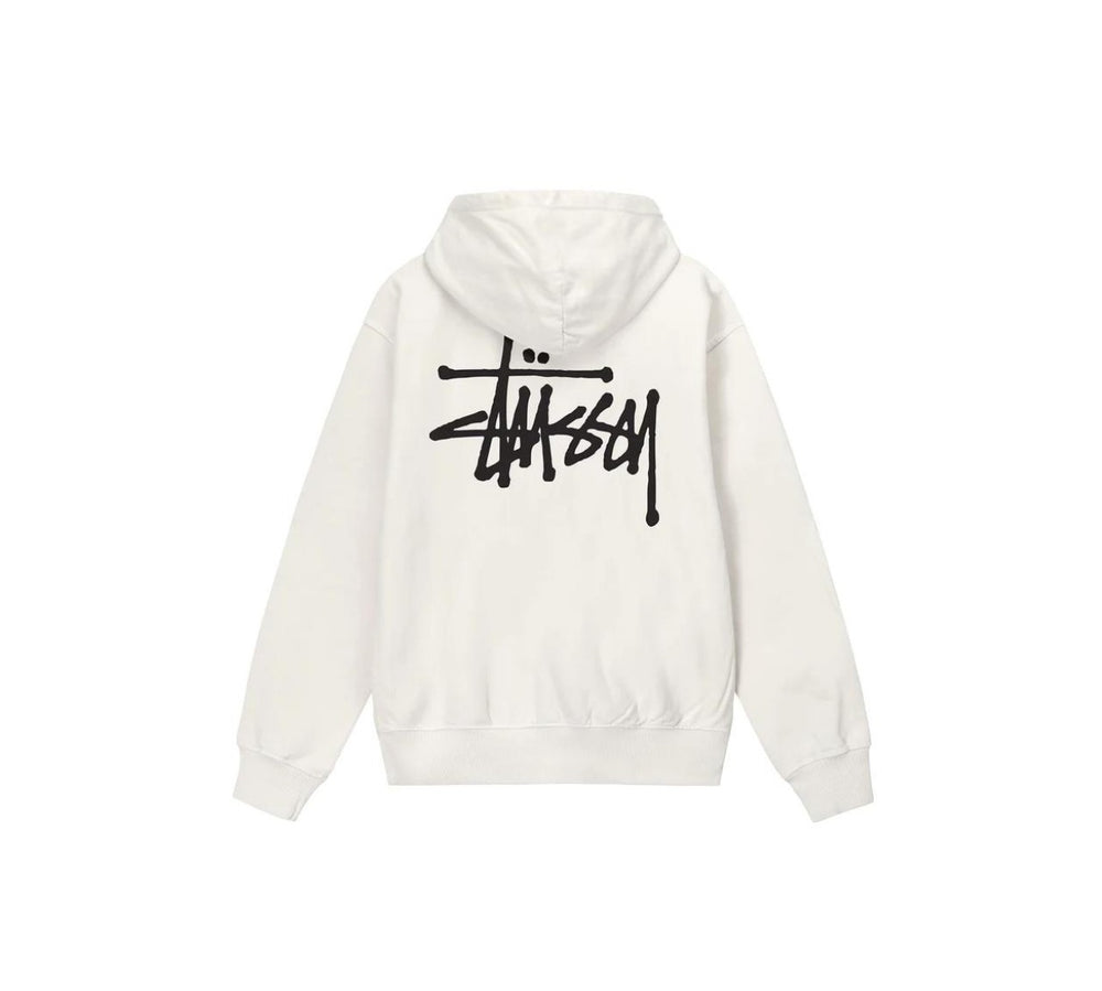 Stussy Basic Hoodie white