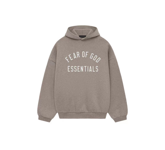 Fear of God Essentials Fleece Hoodie Heather Gray