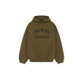 Fear of God Essentials Fleece Hoodie Olive