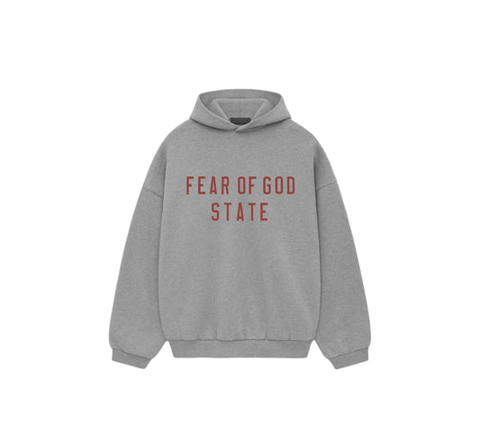 Fear of God Essentials Fleece Hoodie Dark Heather