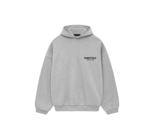 Fear of God Essentials Fleece Hoodie Light Heather Gray