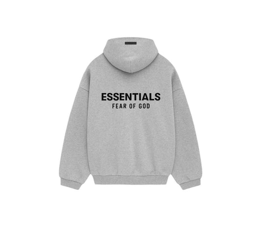 Fear of God Essentials Fleece Hoodie Light Heather Gray