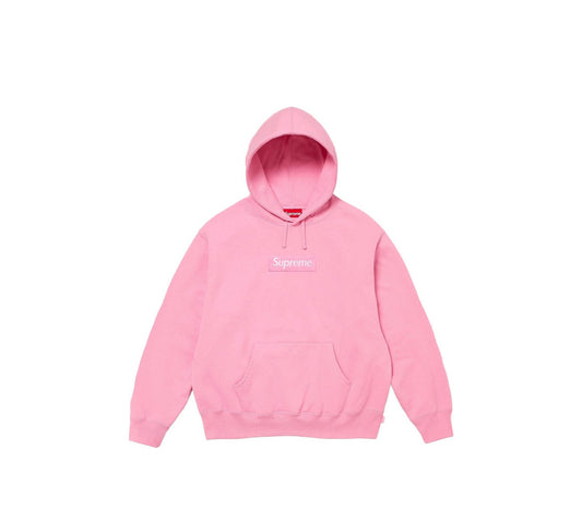 Supreme Box Logo Hooded Sweatshirt Sweatshirt (FW24) Pink