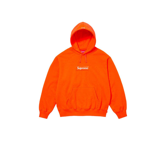 Supreme Box Logo Hooded Sweatshirt Sweatshirt (FW24) Dark Orange