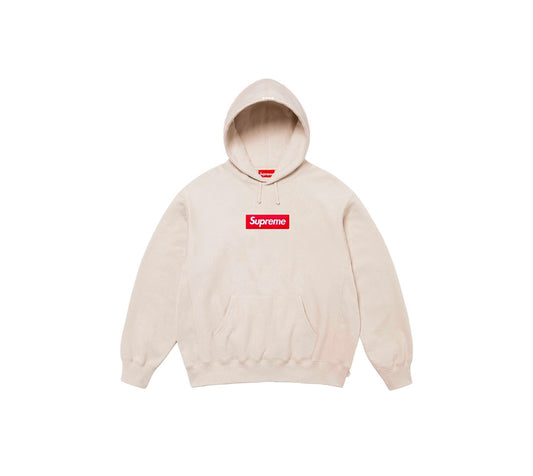 Supreme Box Logo Hooded Sweatshirt Sweatshirt (FW24) Stone