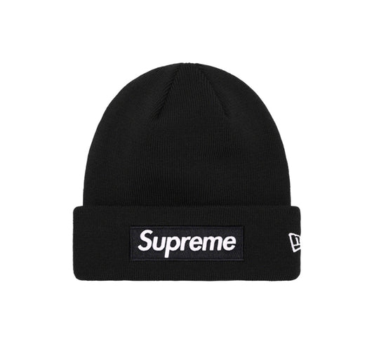 Supreme New Era Box Logo Beanie (FW23) Black