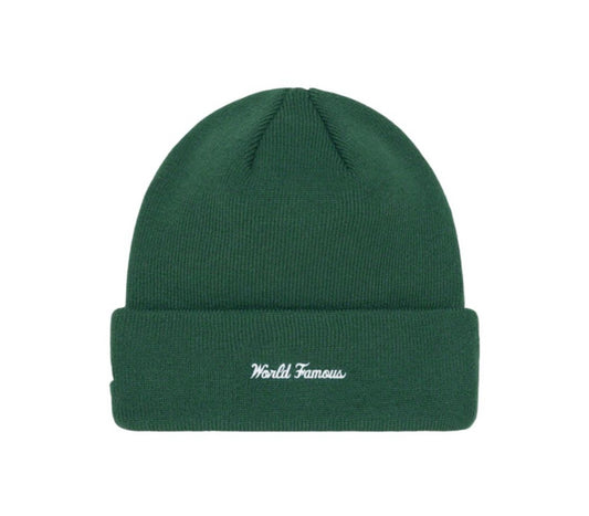 Supreme New Era Box Logo Beanie (FW22) Dark green