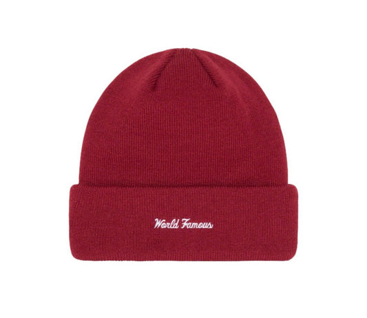 Supreme New Era Box Logo Beanie (FW22) Cardinal