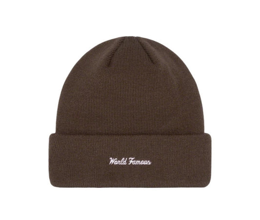 Supreme New Era Box Logo Beanie (FW22) Brown