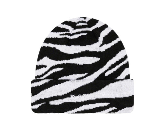 Supreme New Era Box Logo Beanie (FW22) Zebra