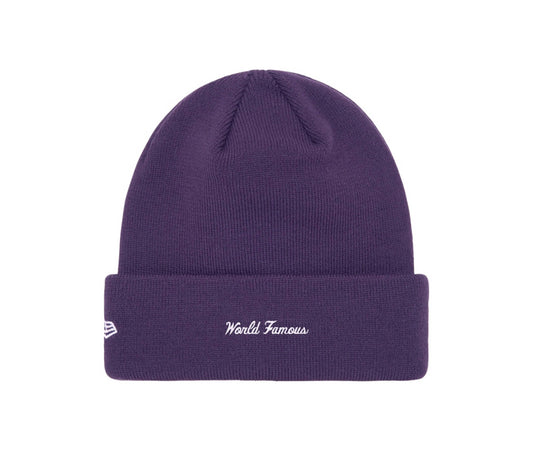 Supreme New Era Box Logo Beanie (FW23) Dark Purple