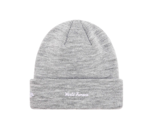 Supreme New Era Box Logo Beanie (FW23) Heather Grey