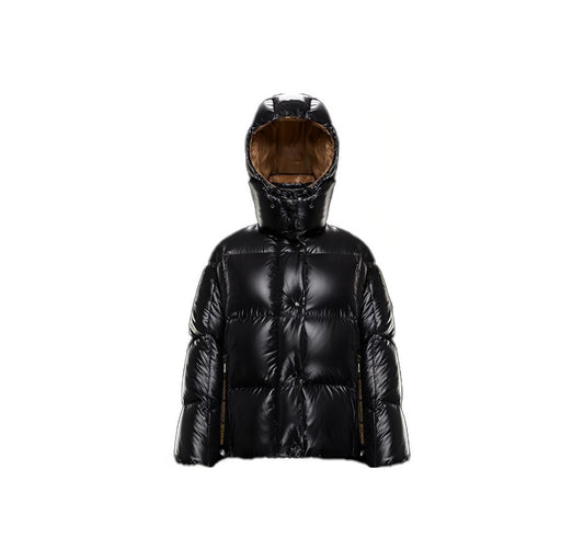 Moncler Parana Short Down Jacket Black