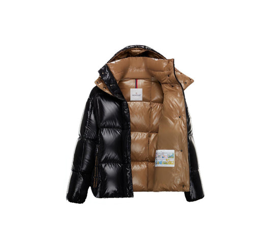 Moncler Parana Short Down Jacket Black